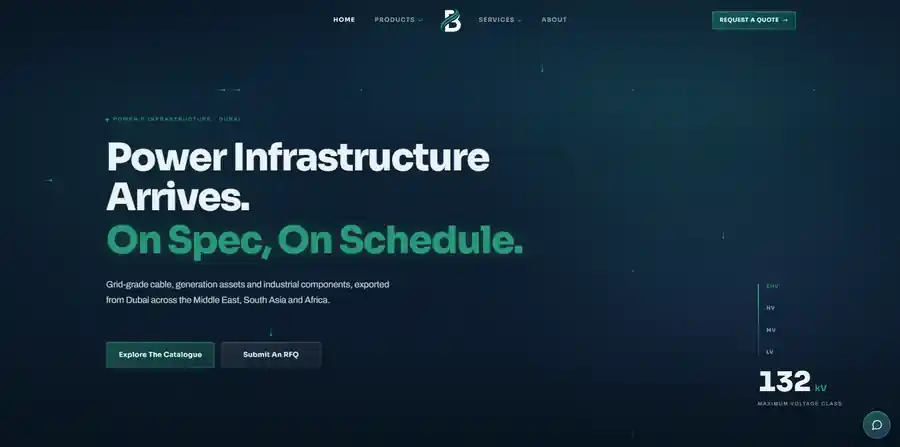Homepage of Bayan Solutions